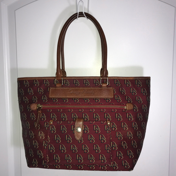 Dooney & Bourke Handbags - Dooney & Bourke Vintage Red Canvas